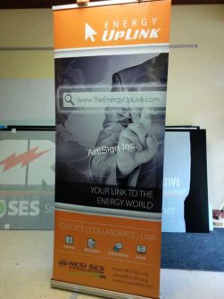 Examples of Our Work / Idea Gallery 184 retractable banner stand - OSU Institute of Technology