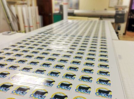 Examples of Our Work / Idea Gallery 211 OCCA stickers