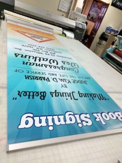 Examples of Our Work / Idea Gallery 297 OSU Wes Watkins Retractable Banner
