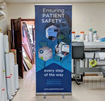 Examples of Our Work / Idea Gallery 1 Retractable Banner Stand