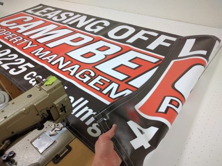 Examples of Our Work / Idea Gallery 92 double-sided banners