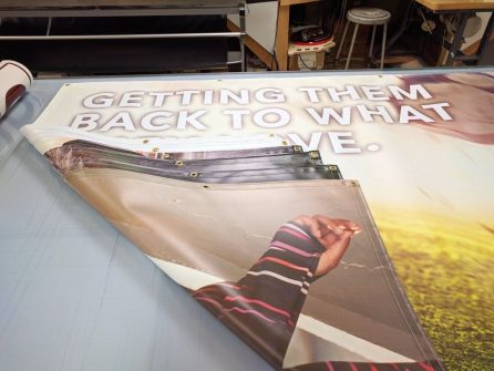 Examples of Our Work / Idea Gallery 34 double-sided-banners-ou