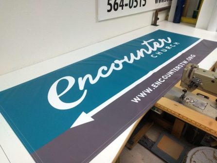 Examples of Our Work / Idea Gallery 30 vinyl banners - Encounter Church